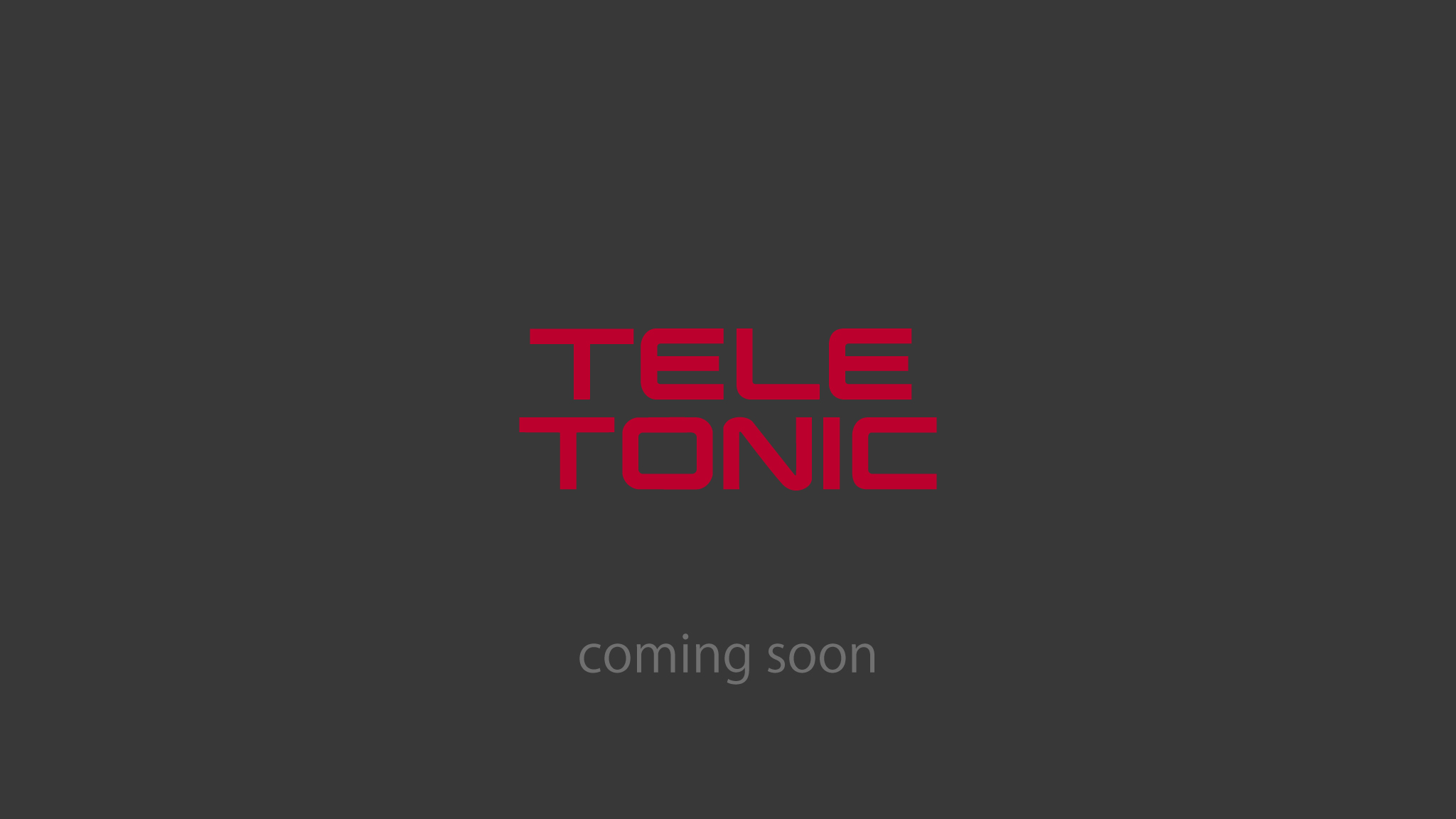 TELE TONIC | Top image